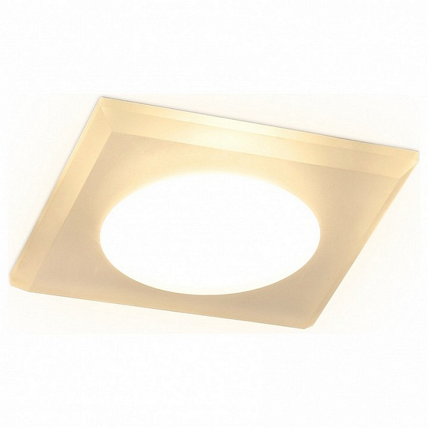 Светильник встраиваемый AMBRELLA LIGHT TN138 TN138 WH/FR белый/матовый GU5.3 90*90*25