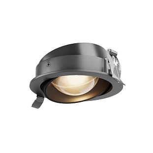 Светильник встраиваемый MAYTONI LENS DL105-12W3K-B