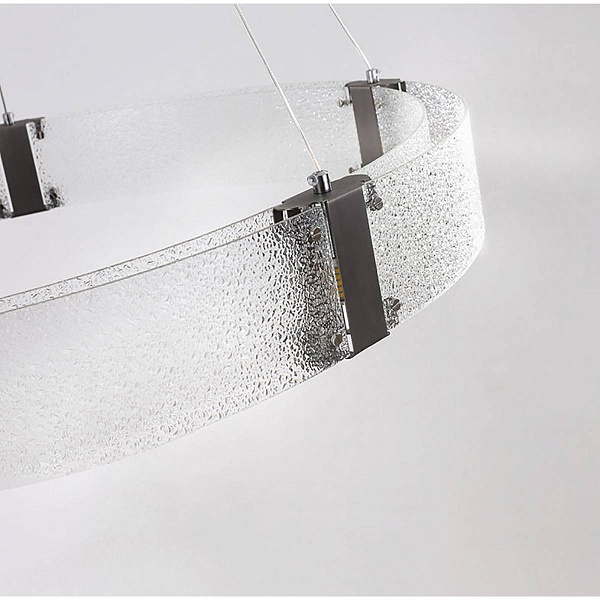 Подвес DELIGHT COLLECTION PARALLEL RING D8028P/R/D800 black/clear