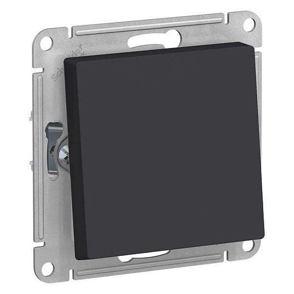 Переключатель 1-кл, IP44, ATLASDESIGN AQUA, Карбон, ATN441061, SCHNEIDER ELECTRIC