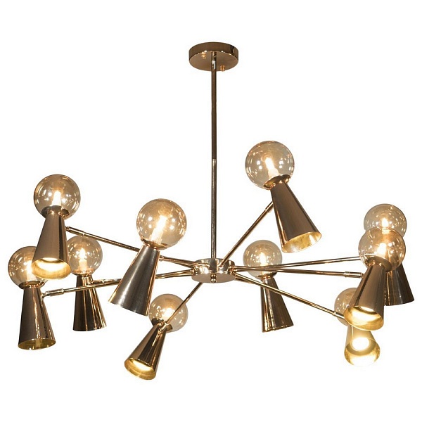 Люстра подвесная LOFT IT HALLEY 10046/10 Gold