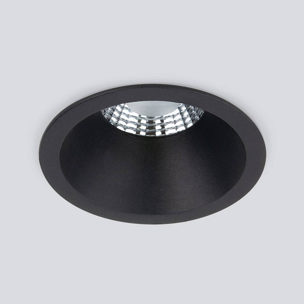 Светильник встраиваемый ELEKTROSTANDARD 15266/LED 15266/LED 7W 4200K черный a055719