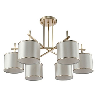 Люстра подвесная CRYSTAL LUX SERGIO PL6 GOLD