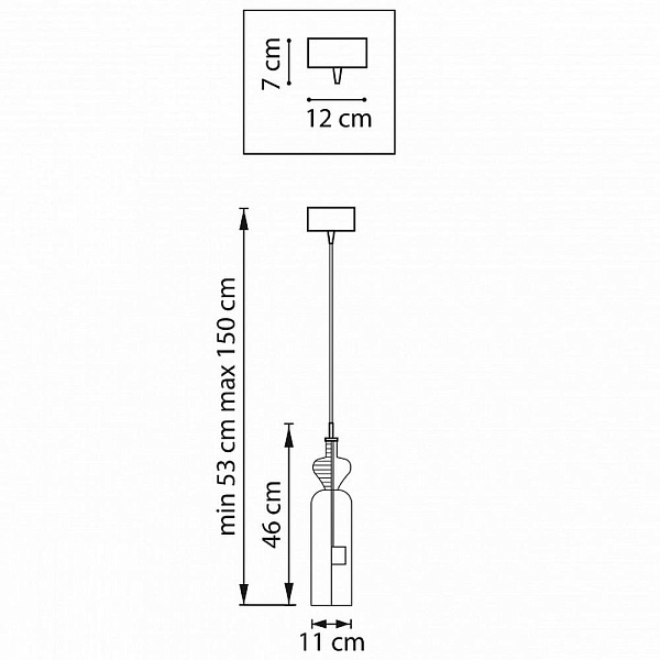 Подвес LIGHTSTAR BELLE 814004