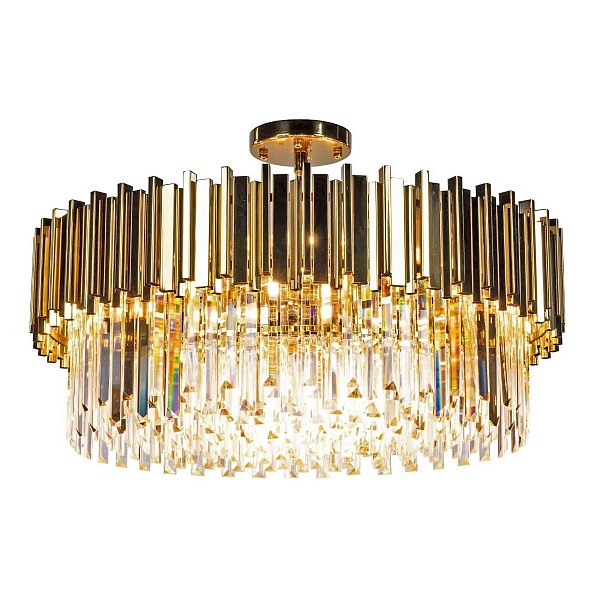 Люстра потолочная DELIGHT COLLECTION BARCLAY OMD9901-DIA75 gold