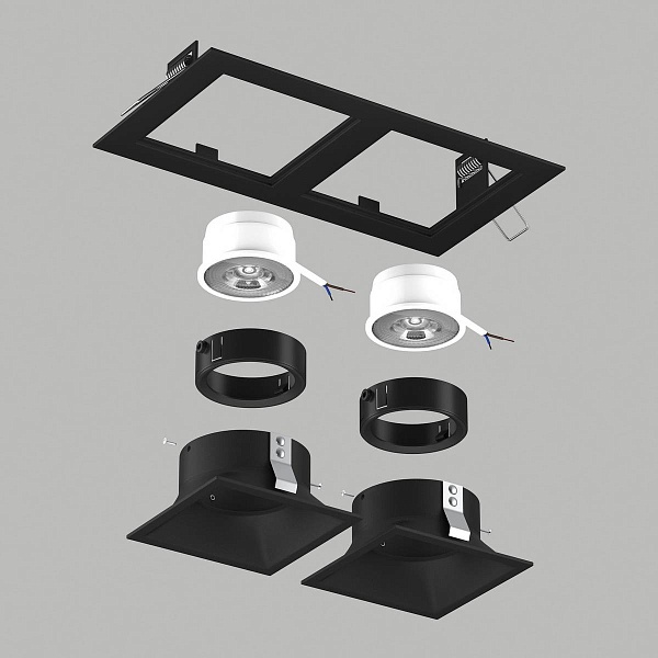 Светильник встраиваемый LIGHTSTAR DOMINO D5270707BMOD