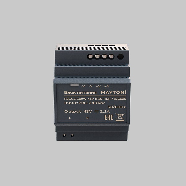 Блок питания MAYTONI LED STRIP 48V 100W IP20 831005