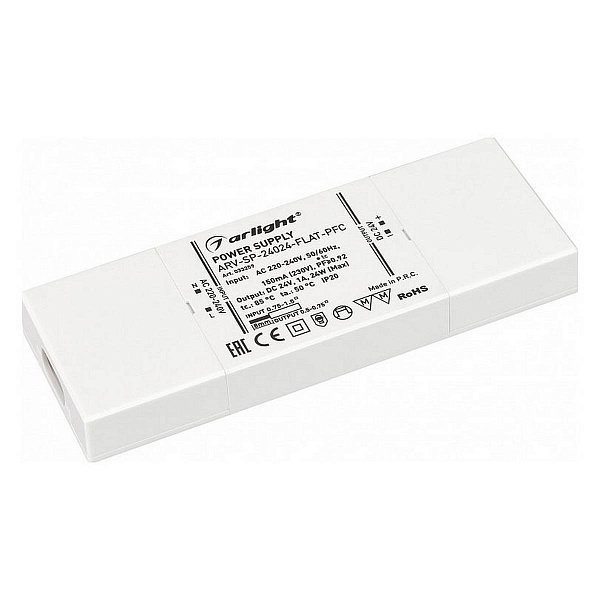 Блок питания ARLIGHT ARV-SP-FLAT 24V 24W IP20 33259