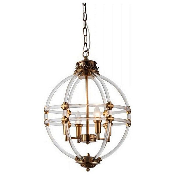 Люстра подвесная DELIGHT COLLECTION IMPERO KM0766P-4 brass