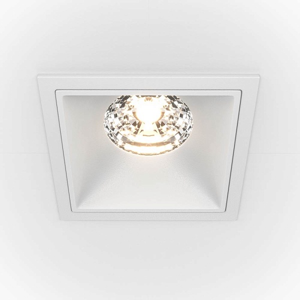 Светильник встраиваемый MAYTONI ALFA LED DL043-01-15W3K-D-SQ-W