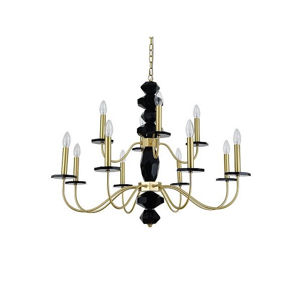 Люстра подвесная NEWPORT VANESSA 3878+4/С brass