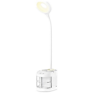 Настольная лампа AMBRELLA LIGHT DE56 DE561 WH белый LED 4200K 4W