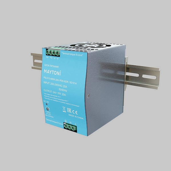 Блок питания MAYTONI LED STRIP DRIVERS 24V 480W IP20 821014