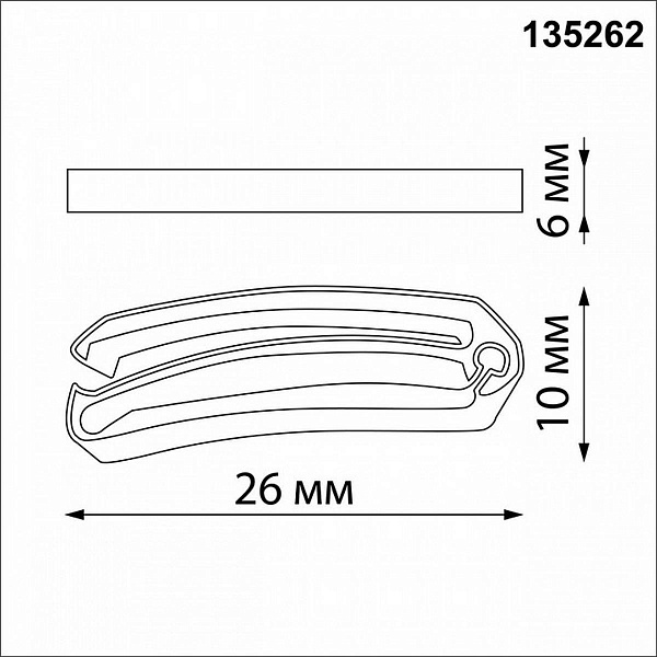 Крепеж NOVOTECH SHINO 135262