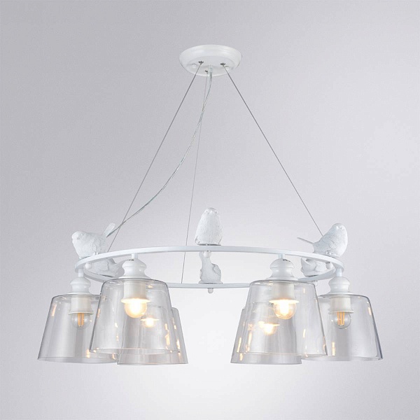 Люстра подвесная ARTE LAMP Passero A4289LM-6WH