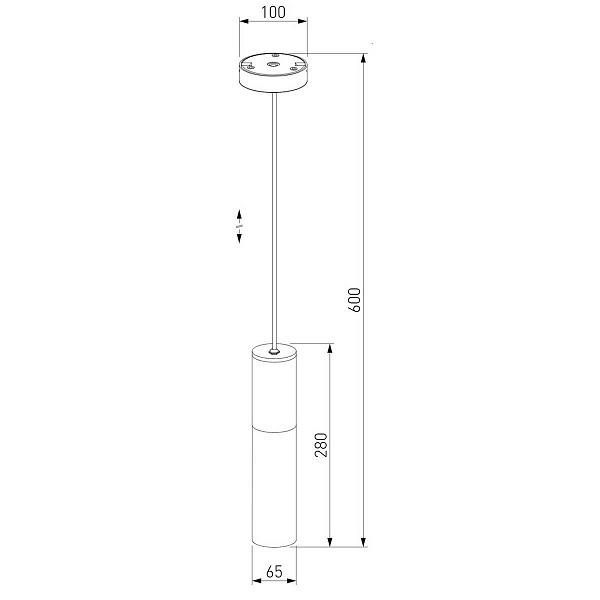 Светильник уличный подвесной ELEKTROSTANDARD GLAS 5602 TECHNO серый a062781