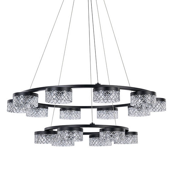 Люстра подвесная DELIGHT COLLECTION MD21020075 MD21020075-16B matt black