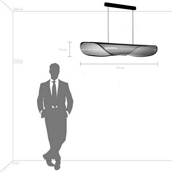 Подвес LIGHTSTAR VARESE 731413
