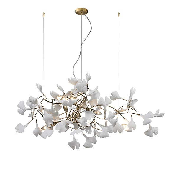 Люстра подвесная DELIGHT COLLECTION 10881 10881P/L800 gold/white