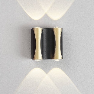 Светильник уличный настенный CRYSTAL LUX CLT 022W2 BL-GO 4000K