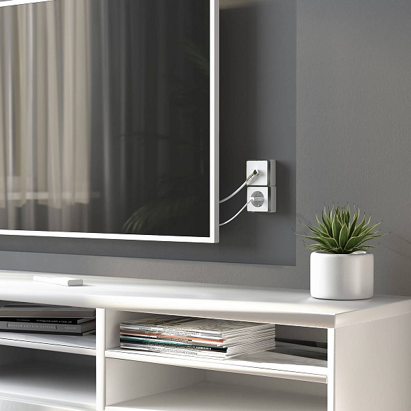 Розетка  TV одиночная, GALLANT, белый, W5083001, WERKEL