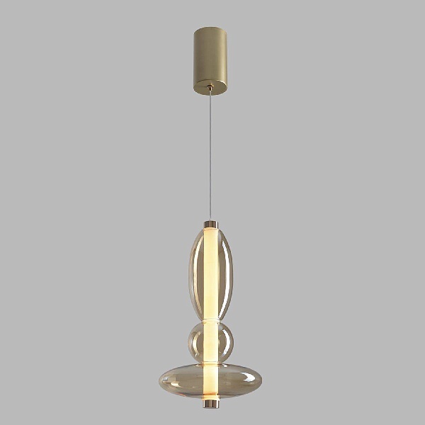 Подвес CRYSTAL LUX QUASAR QUASAR SP10W LED AMBER