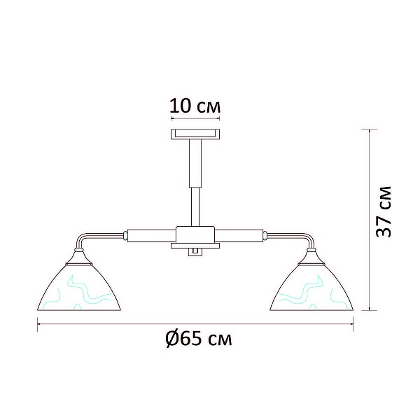 Люстра потолочная ARTE LAMP MATTHEW A5032PL-3BR