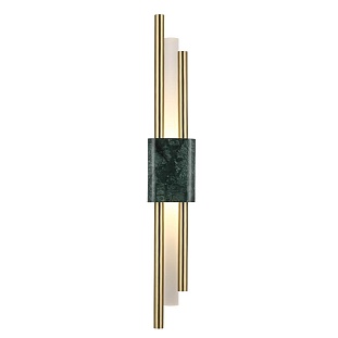 Бра CRYSTAL LUX CARTA CARTA AP6W LED GREEN/BRASS