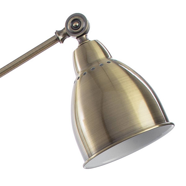 Торшер ARTE LAMP Braccio A2054PN-1AB