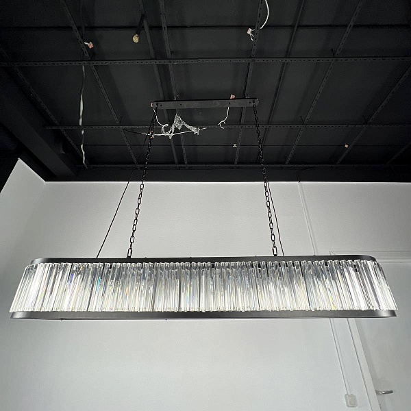 Подвес IMPERIUMLOFT ODEON CLEAR GLASS BLACK 248522-22