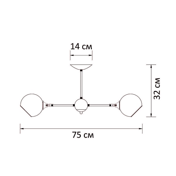 Люстра потолочная ARTE LAMP LAGOS A2708PL-5BK