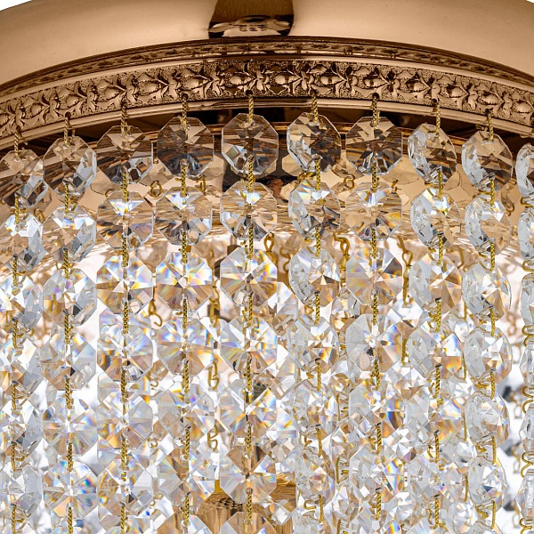 Люстра-каскад ARTI LAMPADARI STELLA GOLD Stella E 1.3.20.505 G