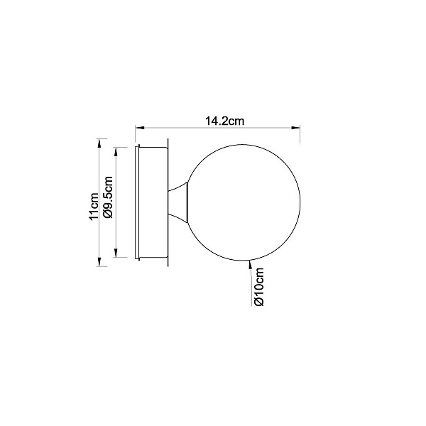 Подсветка для зеркал ARTE LAMP AQUA-BOLLA A5663AP-1CC