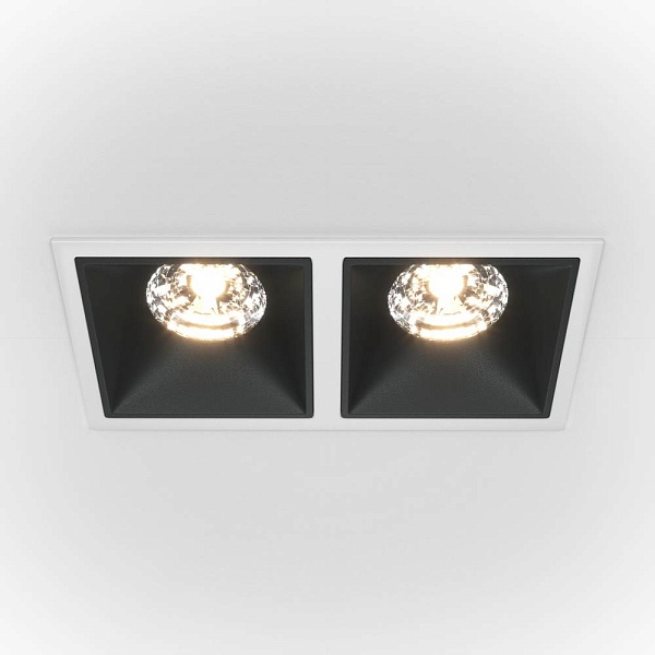 Светильник встраиваемый MAYTONI ALFA LED DL043-02-15W4K-SQ-WB
