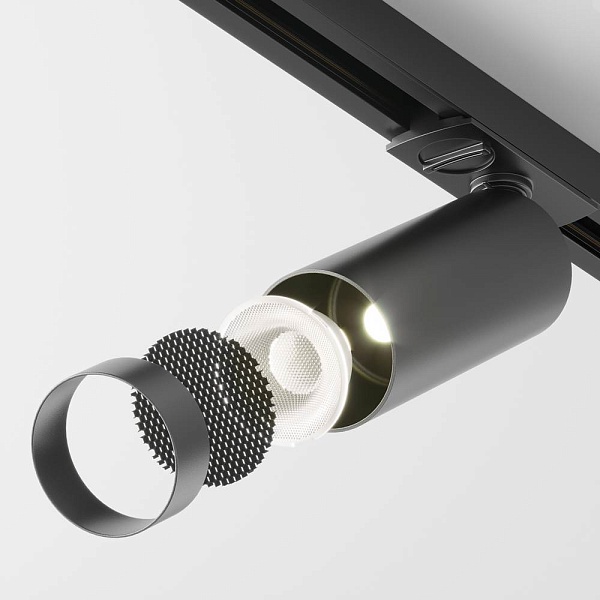 Трековый светильник MAYTONI FOCUS LED TR021-1-12B3K-W-B