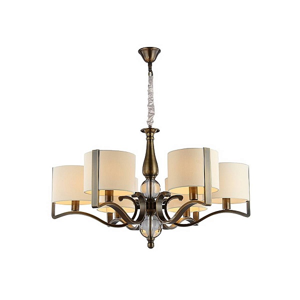 Люстра подвесная NEWPORT MISSOURI 31305+1/C black brass