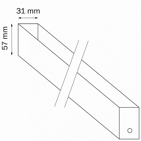 Шинопровод магнитный LIGHTSTAR TETA 505036