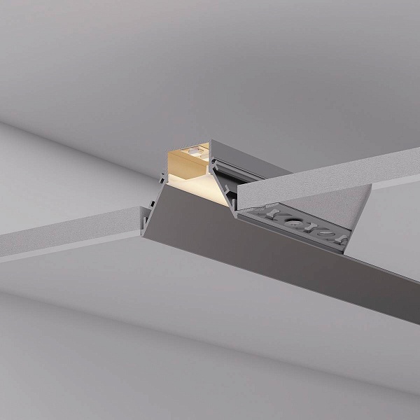 Профиль для ленты LED врезной FANTOM 34,5x91мм без рассеивателя (2м) 53032 ARLIGHT