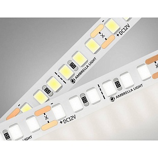 Лента LED 14,4 W/m 12V IP20 2835/180 4500K 8mm (5м) GS1302 AMBRELLA LIGHT