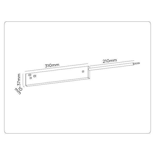 Блок питания AMBRELLA LIGHT TRACK SYSTEM 48V 100W IP20 GL2061