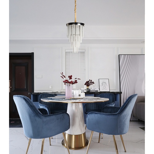 Люстра подвесная DELIGHT COLLECTION BRCH9122 BRCH9122-5 chrome